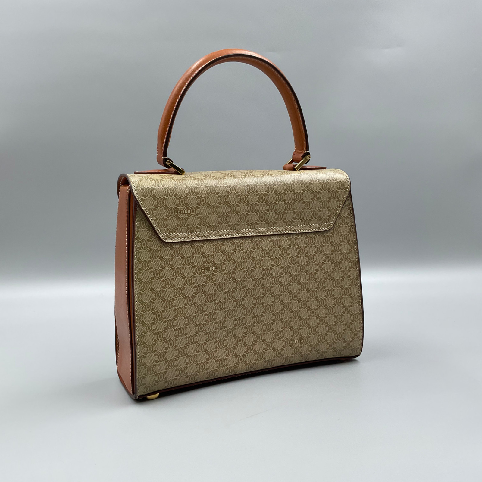 CELINE MACADAM PATTERN Structured Style Very Good… - image 3