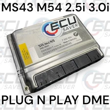 🔥 BMW MS43 Plug N' Play DME, EWS DELETED / 7 530 854 / E46 E39 Z3 2.5i 3.0i 🔥