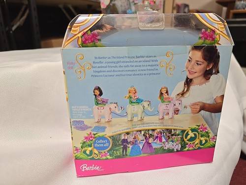 2007 Barbie The Island Princess 4" Shelly KELLY Doll With Elephant Tika NIB OOP - Picture 4 of 4