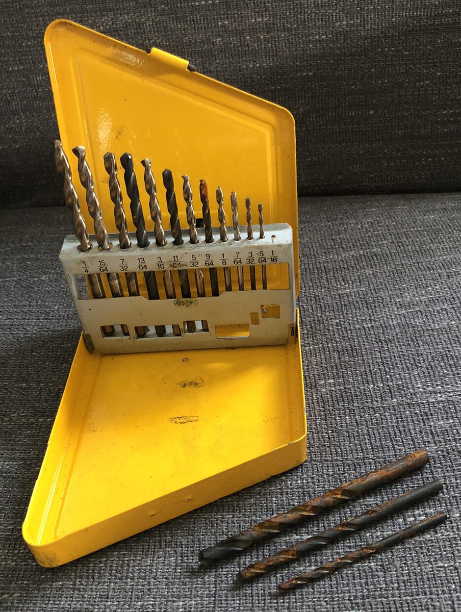 Twist Drill Dewalt Industrial Cobalt Drill Bits DEWALT DW1212 3/16