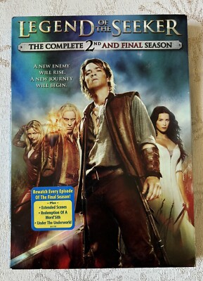 SEALED ~ Legend of The Seeker: The Complete Second and Final Season DVD, 2010