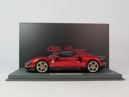 BBR Alfa Romeo 33 Stradale Red Villa D'Este 1/18 P18241