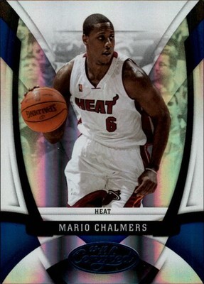 2009-10 Certified Mirror Blue #138 Mario Chalmers /100 - BSK
