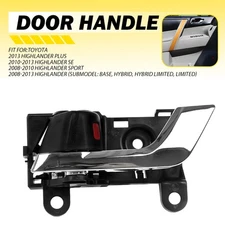 Car Inner Door Left Side Pull Handle Armrest For Toyota Highlander Plus/SE H