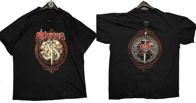 Saxon World Tour 2011 Rock On The Ocean 2sides T-shirt All S to 5XL NZ579
