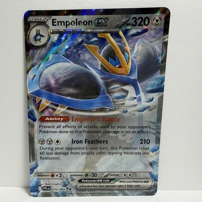 Empoleon EX 070/094 ME02: Pokémon Phantasmal Flames Double Rare Holo 2025