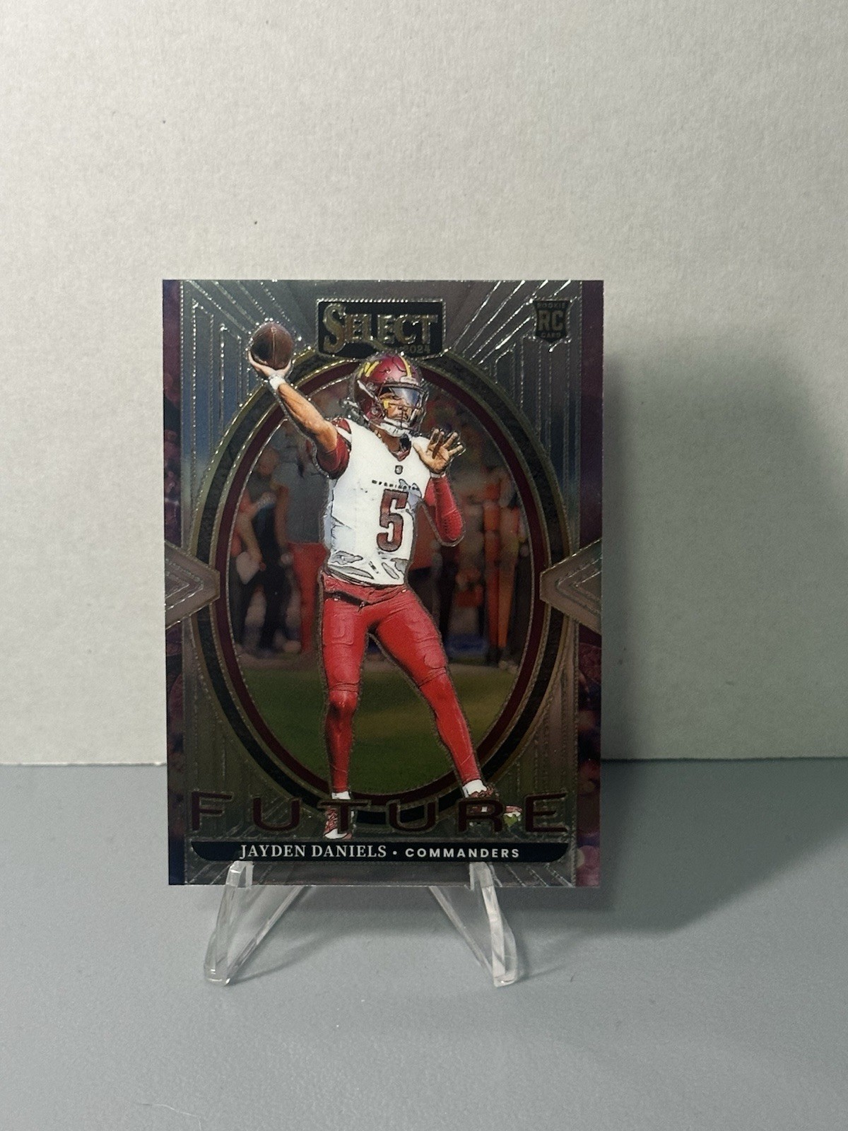 2024 Panini Select - Select Future Jayden Daniels #4 Silver Prizm (RC)