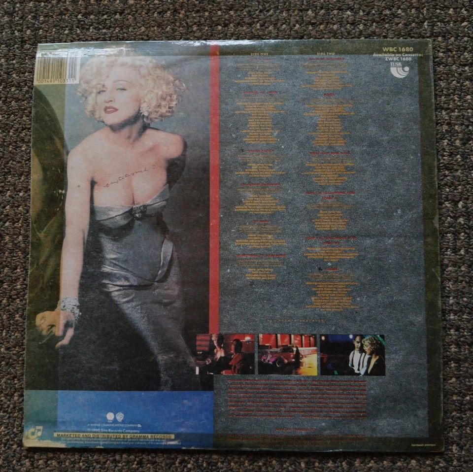 Madonna SUPERB RARE Zimbabwe Promo, I'm Breathless, Prince Bowie Duran Mode - Image 2 of 4
