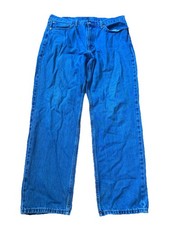 Levis 550 Jeans Mens 36X32 Blue Relaxed Fit Straight Leg Red Tab Casual Denim