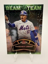 2025 Topps Stadium Club - Beam Team Francisco Lindor #BT-20