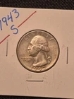 2 High Quality Silver 1943 S Washington Quarter Collection! Nice Coins