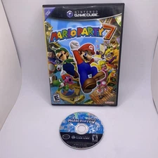 Mario Party 7 (Nintendo GameCube 2005) No Manual Multiplayer Scansoft GCN NTSC