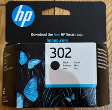 HP 302 Standard Capacity Black Original Ink Cartridge