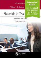 Materials In Trial Advocacy 9th Used Book Mauet, Wolfson, Easton  No Access Code