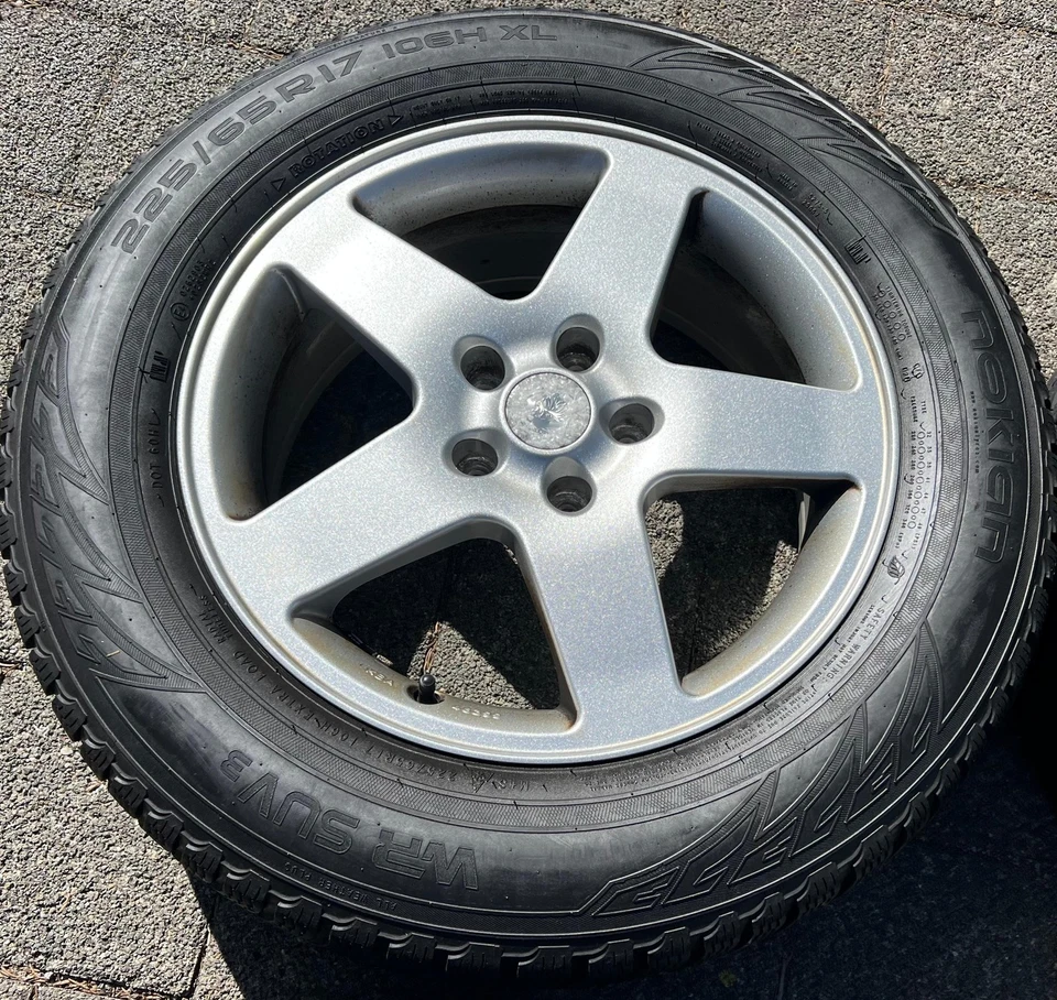 4 ALU 17" WINTERRÄDER RENAULT KOLEOS II HC 225/65R17 106H NOKIAN FREIHAUS - Bild 3 von 4