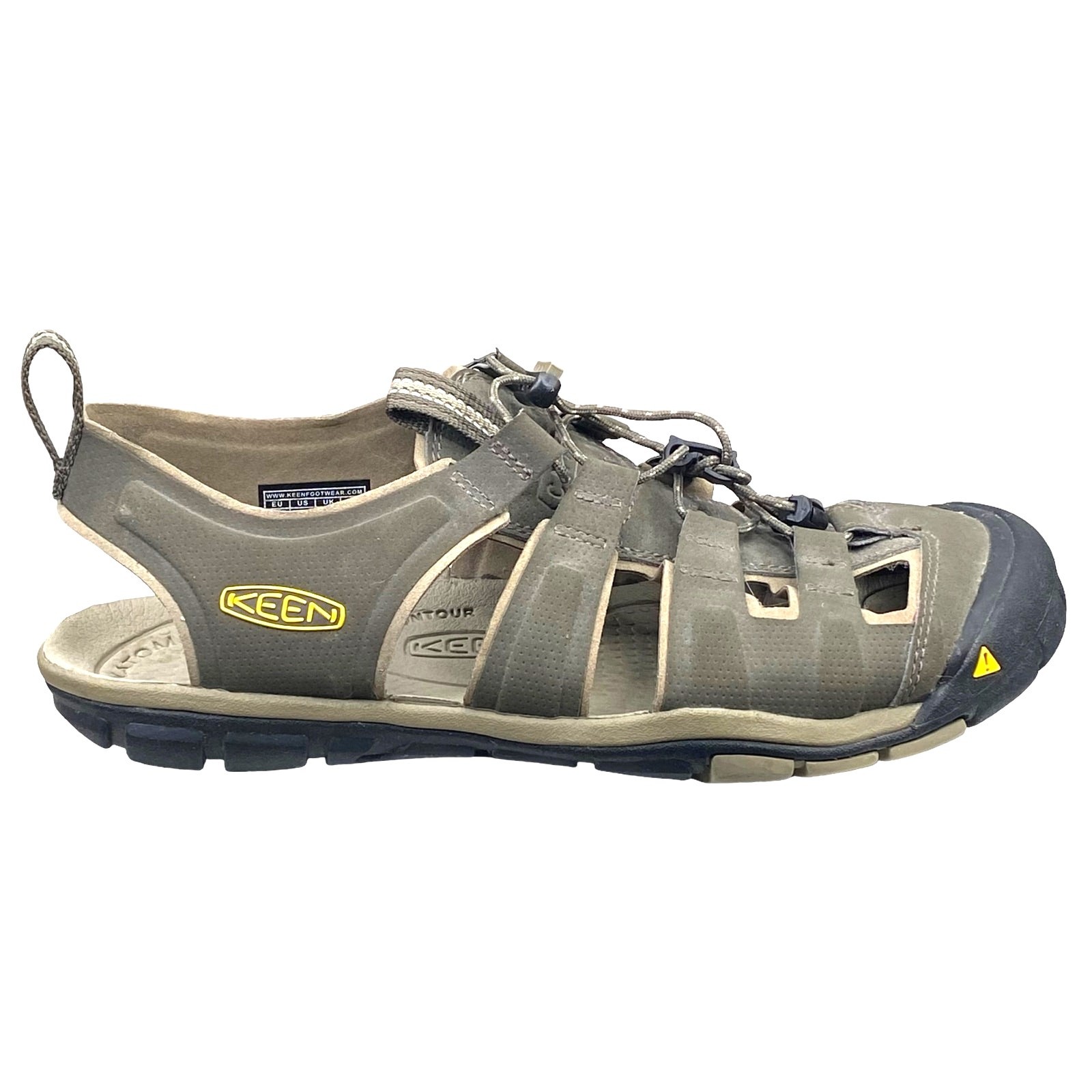 Sandali Keen da uomo Clearwater CNX marroni da trekking trail taglia US 8