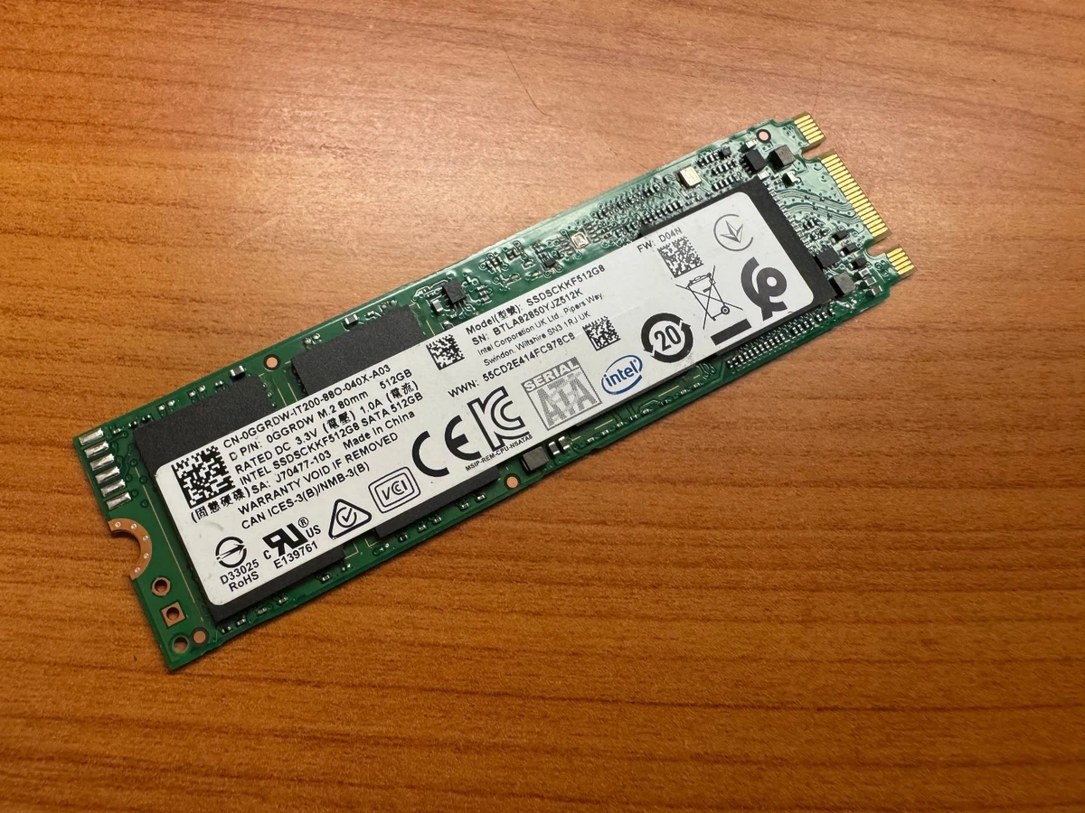 Intel M.2 Interface 512 GB Solid State Drives for sale | eBay