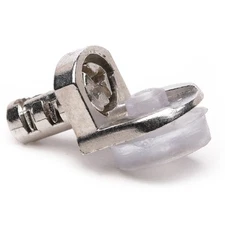 5mm L-Shaped Shelf Pins with Suction Pad Easy Lock Cabinet Shelf Supports