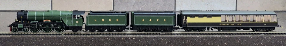 Hornby R2953 OO Gauge Flying Scotsman USA Tour 1969 Train Pack DCC Fitted - Image 4 of 4