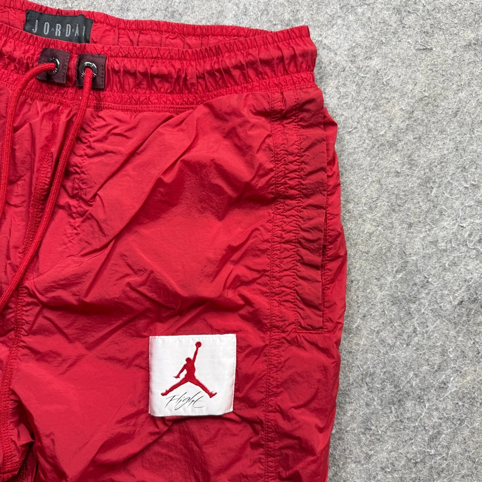 Pantalones Tejidos Nike Air Jordan Wings Of Flight 30" Retro 4 Hombres M Rojo BV1136-687 Foto 4 de 4