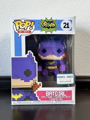 Funko Pop! 8-Bit: DC Universe Batgirl (Purple) Barnes & Noble Excl. #21 Box Dmg