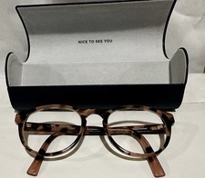 Warby Parker Percey M 285 Tortoise Eyeglasses Frame 48-20-140 With Case