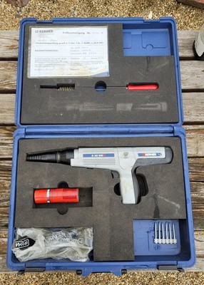 Berner B-SG 200 M Bolzensetzgerät im Koffer mit Zubehör und Prüfbescheinigung