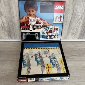 Vintage LEGO Technic Arctic Rescue Unit Set 8660 1986 With Set Box & Manual