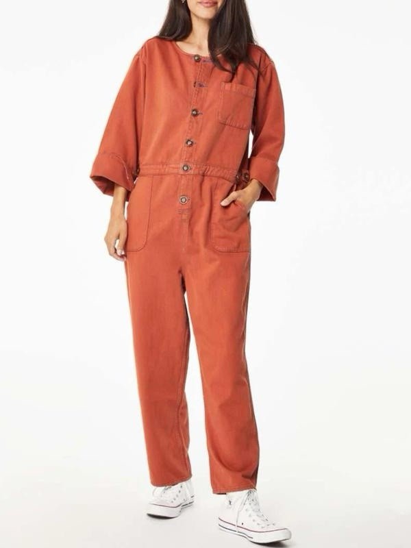 Roller Rabbit Abilene Rust Orange Patch Pocket Ju… - image 1