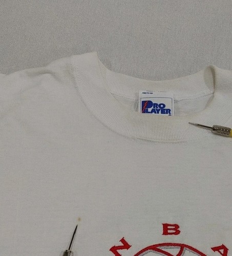 Maglietta vintage Chicago Bulls Pro Player NBA ricamata adulto taglia XXL 2XL USA - Foto 5 di 8