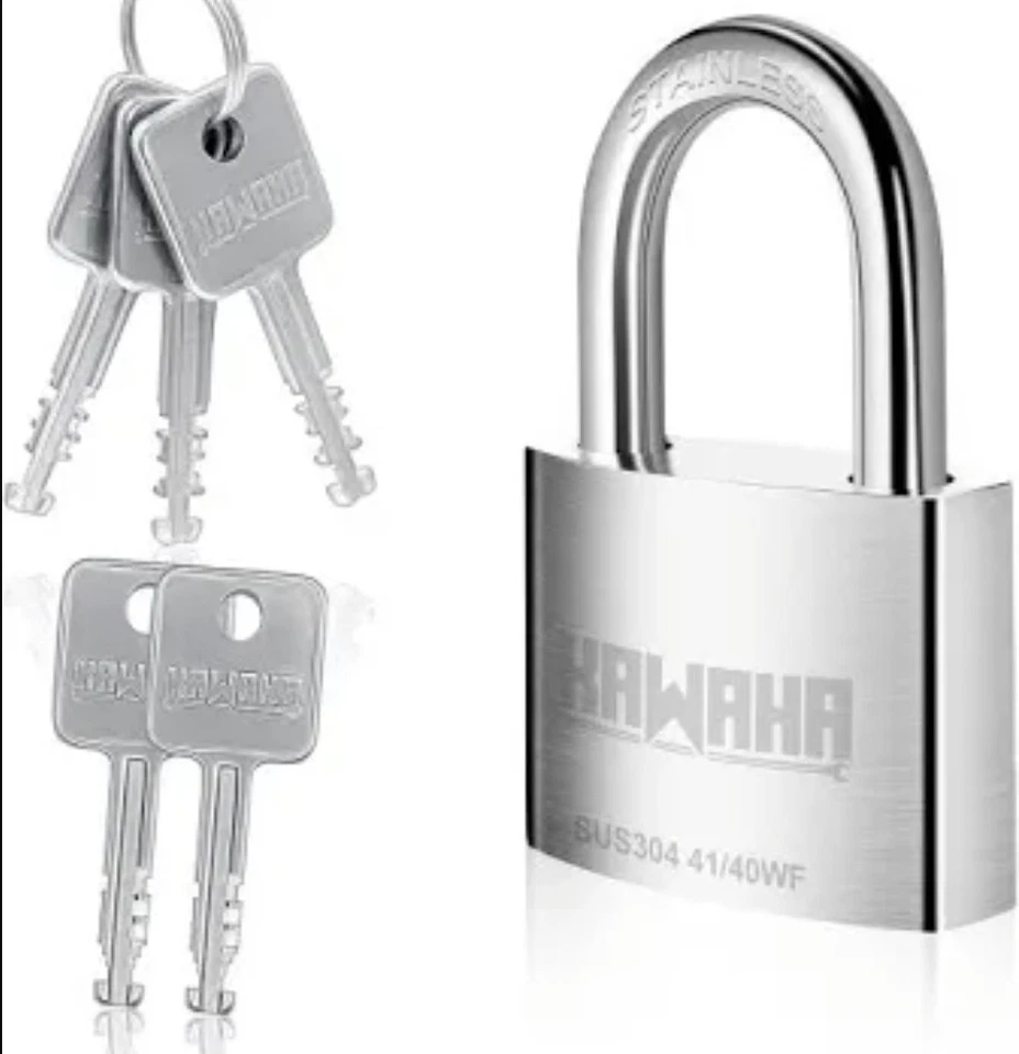 KAWAHA 41/40LKD-5SK High Security Stainless Steel Padlock - Image 2 of 3