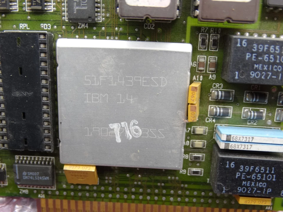 IBM 92F4555A ISA Interface 8-Bit Token Ring 9-pin 1990 Mainframe Collection - Image 4 of 4