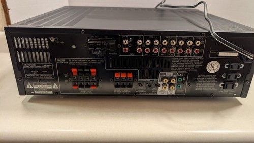 Kenwood KR-V6050 AM/FM AV Receiver Hifi Amplifier with Remote Bundle - Picture 5 of 9