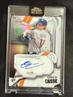 2026 Topps Chrome Black Owen Caissie Ivory Autographs (Raw)