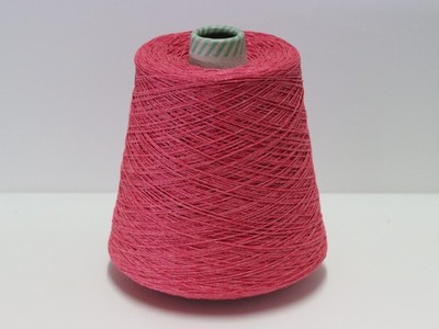 R24 (50 /kg) 500g SOFT-EFFEKT-BÄNDCHENGARN FUCHSIA (5,5) Zwirn Wolle Garn Strick