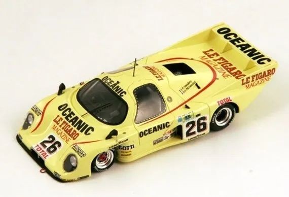 1/43 Spark S2267 Rondeau M379 #26 24H Le Mans 1981 PESCAROLO-TAMBAY Gelb-image