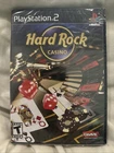 Hard Rock Casino PlayStation PS2 Brand New Sealed CIB Authentic VIDEO GAME