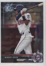 2017 Bowman Chrome Prospects Wander Javier #BCP242 c8a