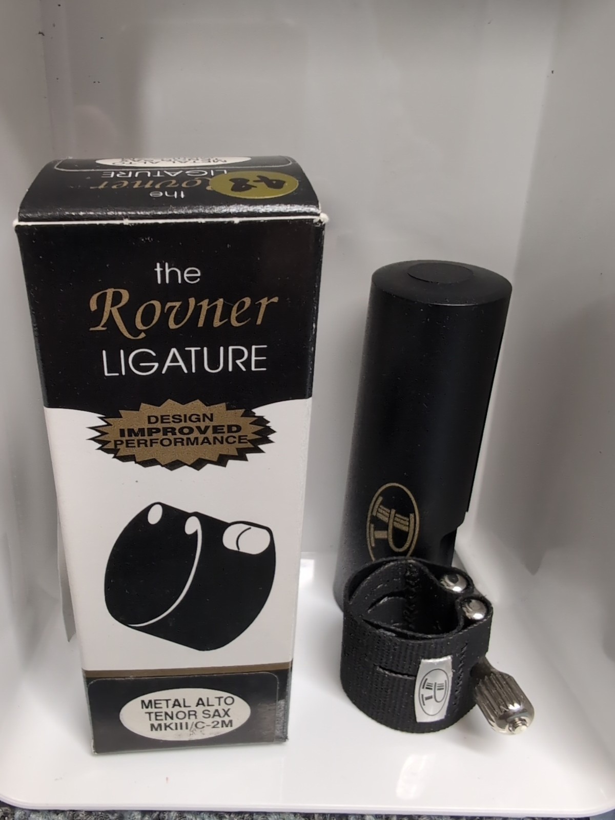 Rovner MKIII/C-2M Metal Alto/Tenor Sax Ligature