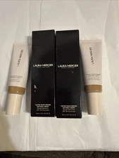 Lot of 2 NEW Laura Mercier Tinted Moisturizer Blurred Matte 1.5 Oz  “4N TEAK”