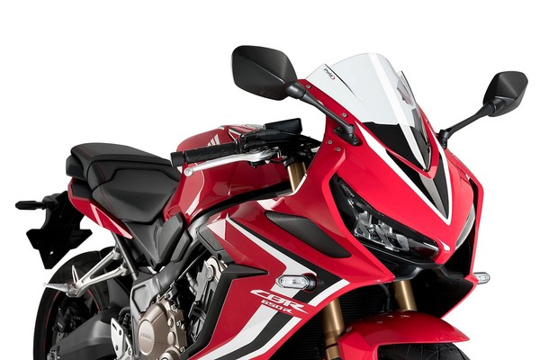 Puig Z-Racing-Scheibe FüR Honda CBR650R, CBR650R Eclutch Transparent-image