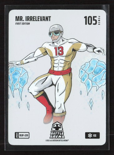 Bo Jackson Battle Arena Update #BLBF-220 Mr.Irrelevant Purdy Ice Blizzard
