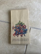 Superhero Party Bags 12pcs Party Bags Avengers With Stickers Kids Part Supplies