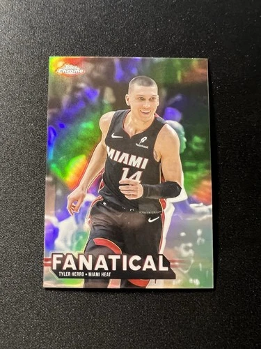 2025 Topps Chrome Tyler Herro Base (RAW)