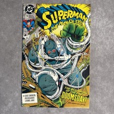 Superman: Man of Steel #18 Doomsday 1992 Good Free Shipping