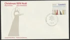 Canada #650, Christmas, Nativity, Official First Day Cover, FDC 1974