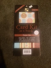 DCWV Thank You Card Stack Kit