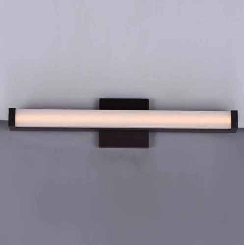 Maxim Lighting Spec 24" Wide Rectangular LED Bath Bar, 52002BK - Black - Picture 1 of 11
