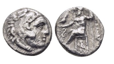 KINGS of MACEDON. Alexander III The Great.( 336-323 BC) Drachm 3.52g / 15.94mm