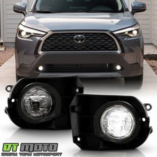 For 2020-2023 Toyota Corolla Cross Bumper Led Fog Lights Driving Lamps W Switch